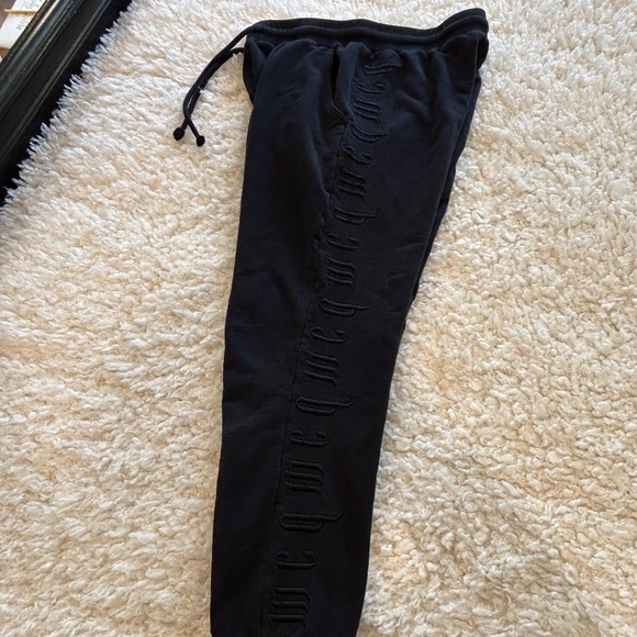 Alexander McQueen Black Track Pants - Picture 2 of 9